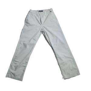Vans Authentic Chino Loose Fit Pants Off White Beige Size 28
